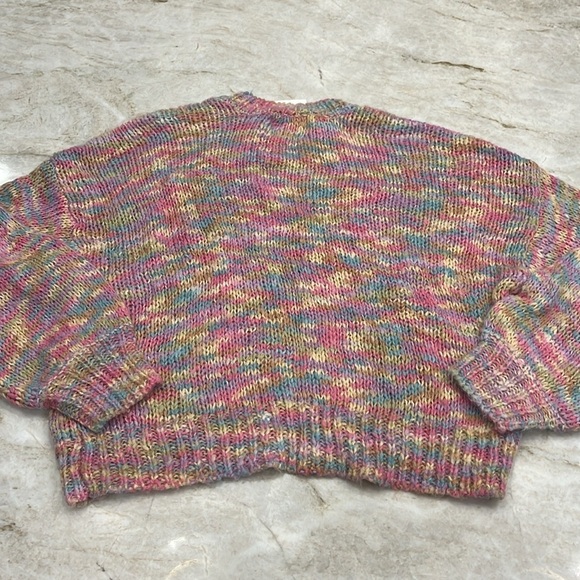 NEW Pink Republic | Multicolor‎ Marled Knit Sweater | Medium - Picture 5 of 8